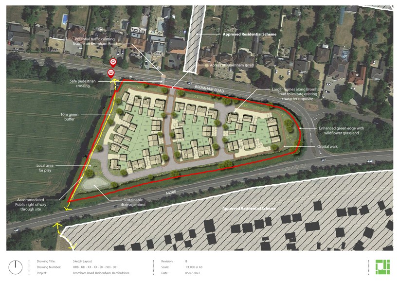 Biddenham, Bedfordshire Masterplan