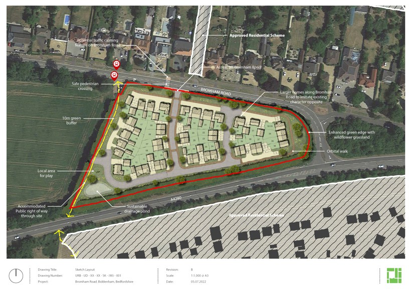 Biddenham, Bedfordshire Masterplan